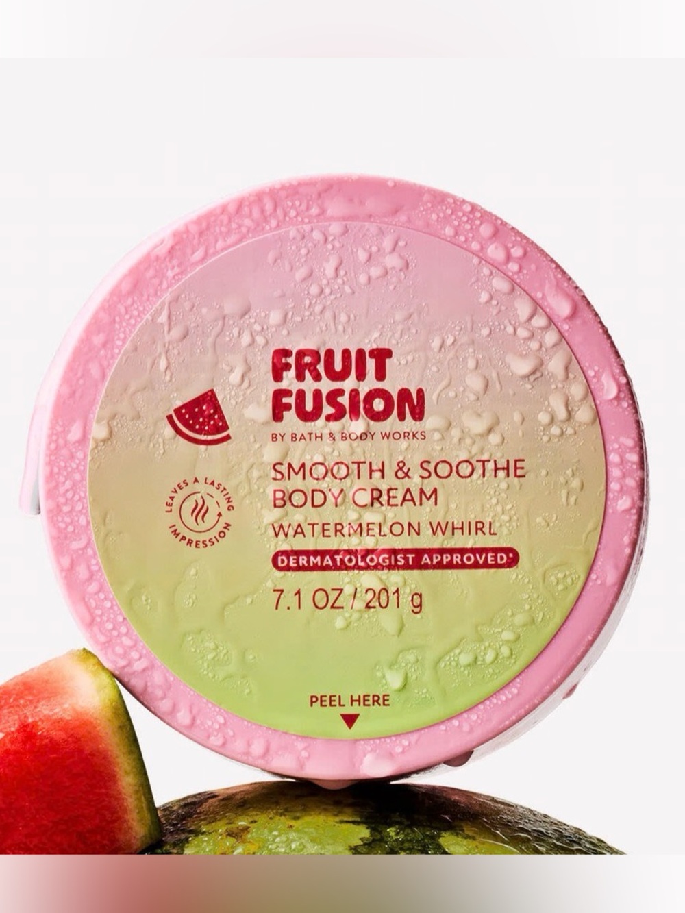 New Bath & Body Works Watermelon Whirl
Smooth & Soothe Body Cream